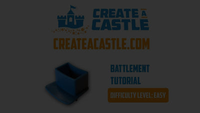 Create A Castle Battlement/Crenellation Tutorial - How to use your battlement/crenellation