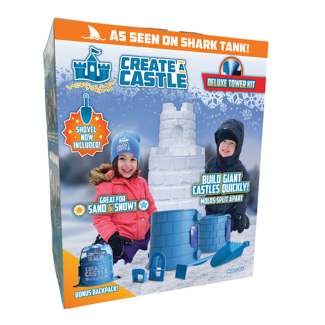 Create A Castle Deluxe Tower Snow Castle Kit As Seen On Shark Tank