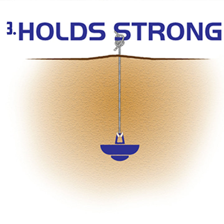 2 Pack of Dig and Hold Anchoring System for Sand and Snow! - Create A Castle