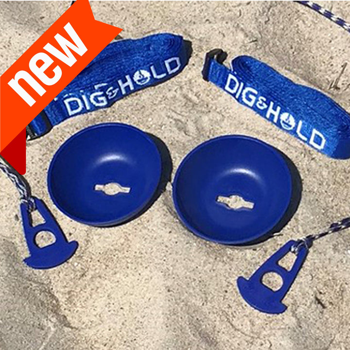 2 Pack of Dig and Hold Anchoring System for Sand and Snow! - Create A Castle