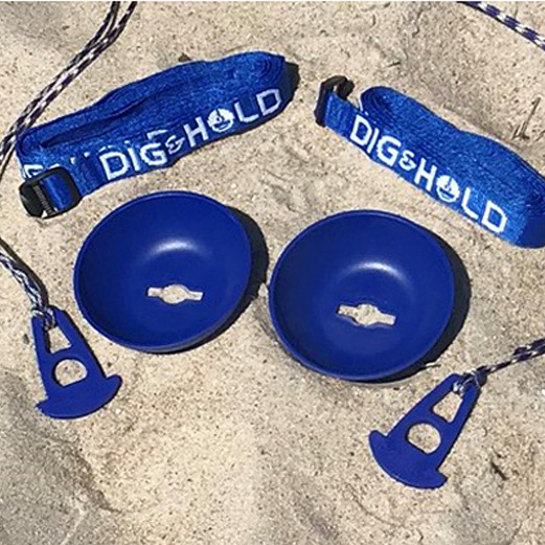 2 Pack of Dig and Hold Anchoring System for Sand and Snow! - Create A Castle